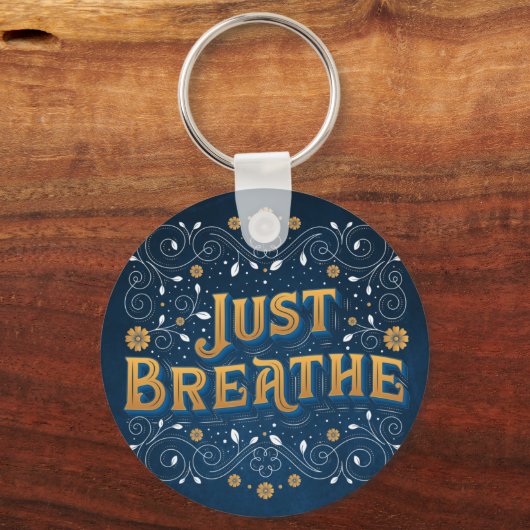 Enkel de Sleutelhanger van de Button (Voorkant)