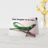 Enkel droppin binnen om… kaart (Gele Bloem)