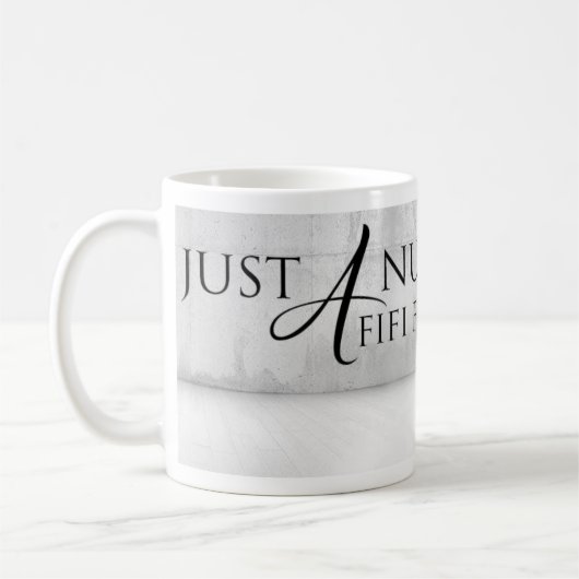 Enkel een boor van de Mok van het Aantal (Links)