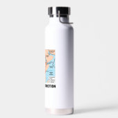 Enkel een drievoudige Junction Afar Triangle Geogr Waterfles (Links)