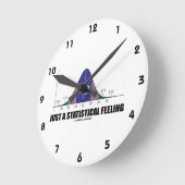 Enkel een statistisch kenmerk (statistische Humor) Ronde Klok (Hoek)
