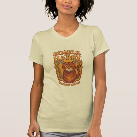 ENKEL EN GELUKKIG T-SHIRT (Voorkant)