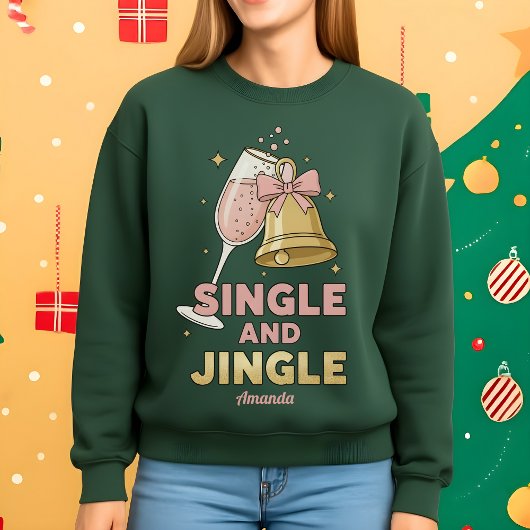 Enkel en Kerstlied Funny Kerst T-shirt