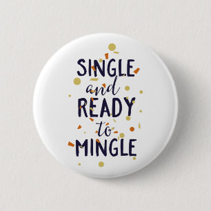 Enkel en klaar om te mengen ronde button 5,7 cm