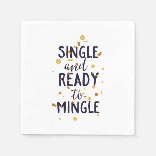 Enkel en klaar om te mengen servet (Voorkant)