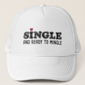 Enkel en klaar om te mengen trucker pet (Voorkant)