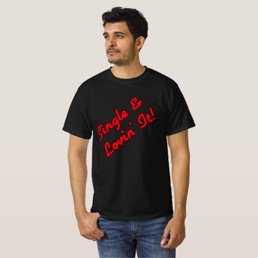 Enkel en liefdevol. t-shirt (Voorkant volledig)