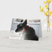 Enkel gedacht zou ik hallo zeggen kaart (Gele Bloem)