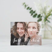 Enkel gehitte weddenschappen briefkaart (Staand voorkant)