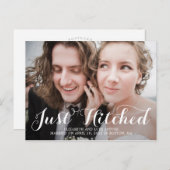 Enkel gehitte weddenschappen briefkaart (Voorkant / Achterkant)