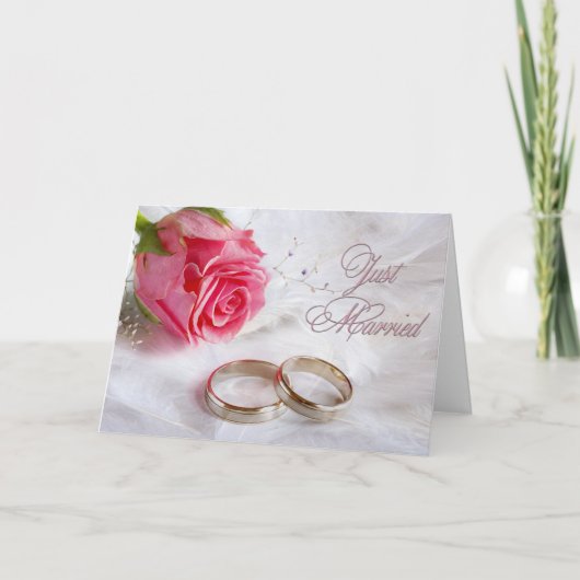 Enkel Gehuwd of enkel Aankondiging Eloped (Voorkant)