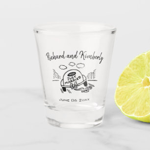 Enkel Gehuwd Shot Glas