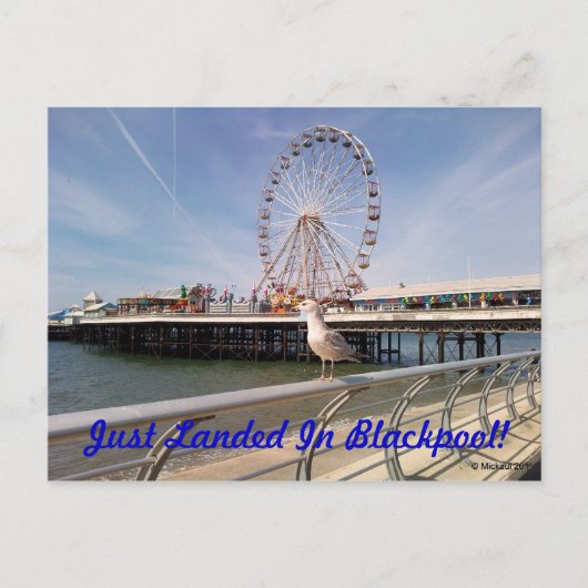 Enkel Geland Briefkaart (Voorkant)