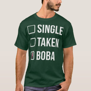 Enkel genomen Boba Tea Drink Tea Lover Tea Brewi T-shirt