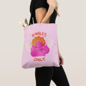 Enkel grappige Valentijnse  Tote Bag (Dichtbij)