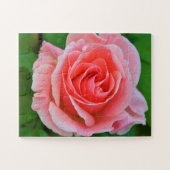 Enkel grote roze roze roze dicht legpuzzel (Horizontaal)
