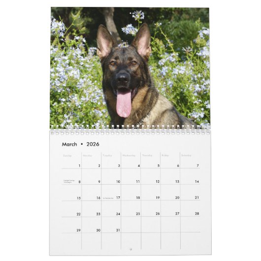 Enkel herders kalender (Mar 2026)