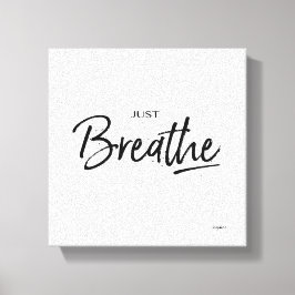 Enkel het Citaat van de Overerving van de yoga Canvas Afdruk