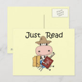 Enkel lees briefkaart (Voorkant / Achterkant)