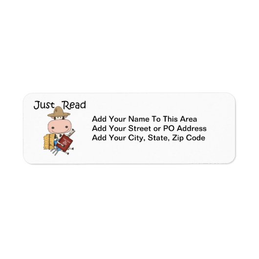 Enkel lees etiket (Voorkant)