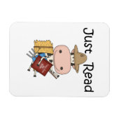 Enkel lees magneet (Horizontaal)