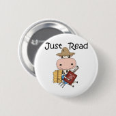 Enkel lees ronde button 5,7 cm (Voorkant /achterkant)