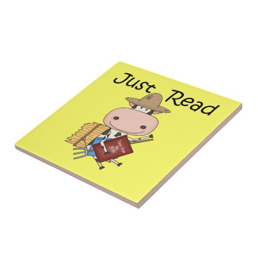 Enkel lees tegeltje (Zijkant)