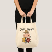 Enkel lees tote bag (Voorkant (product))