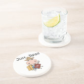 Enkel lees zandsteen onderzetter (Zijkant)