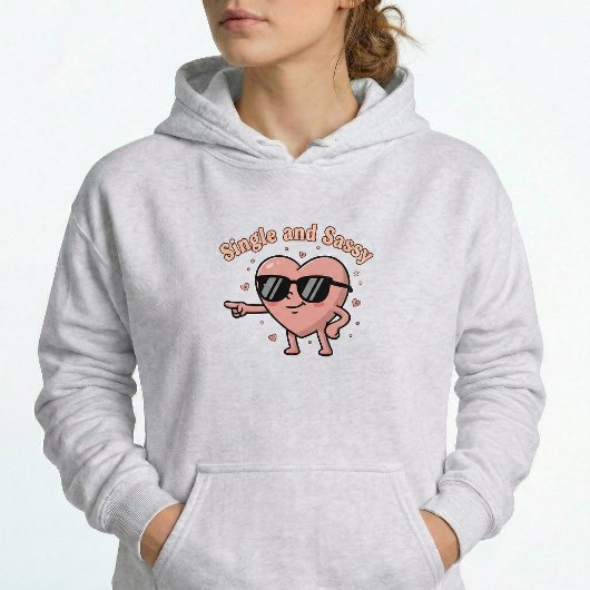 Enkel leven Grappige Retro Hart Pullover Hoodie Ca