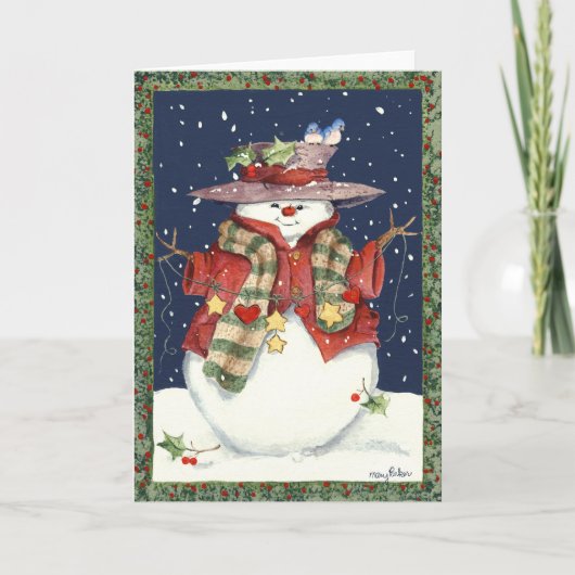 ENKEL LIEF FEESTDAGEN KAART (Voorkant)