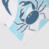 Enkel meer ontwerp 2 van de Nautische Reeks Tissuepapier (Detail)