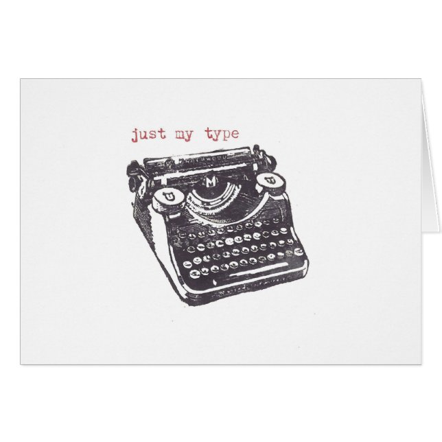 "enkel mijn type" (Voorkant Horizontaal)