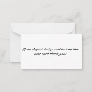 Enkel Notitiekaartje