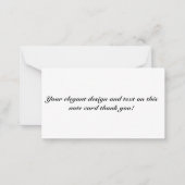 Enkel Notitiekaartje (Voorkant)