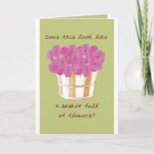 Enkel omdat kaart (Voorkant)