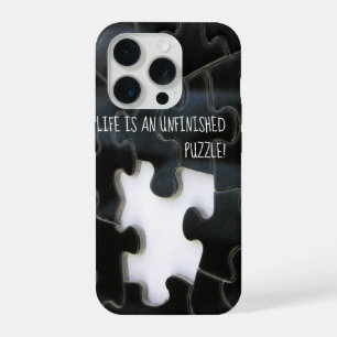 Enkel Ontbrekend Legpuzzelstuk Foto iPhone 15 Pro Case