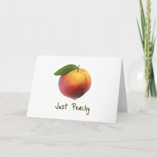 Enkel Peachy Kaart