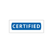 ENKEL PRODUCT GECERTIFICEERDE RUBBEREN STEMPEL (Design)
