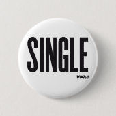 ENKEL RONDE BUTTON 5,7 CM (Voorkant)