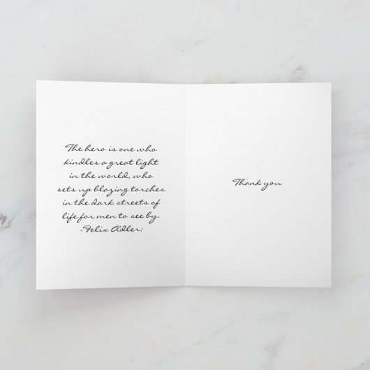 Enkel speciaal bedankt ....... (Binnen)