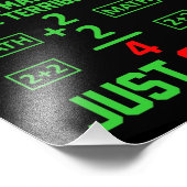 Enkel sum Wiskunde docent wiskunde Wiskunde studen Foto Afdruk (Hoek)