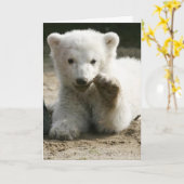 Enkel te zeggen om hallo kaart (Gele Bloem)