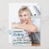 Enkel uw Uitnodiging van het Afstuderen van de Fot (Voorkant / Achterkant)