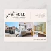 Enkel verkoop van onroerend goed voor realtor Mark Briefkaart (Voorkant)