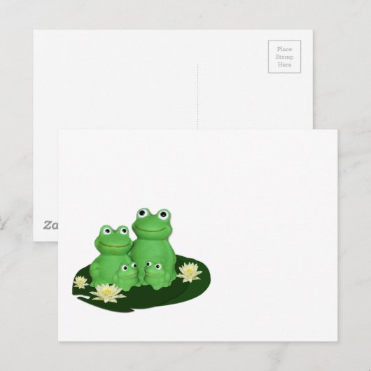 Enkel voor de Kinder FAMILIE… Briefkaart (Voorkant / Achterkant)