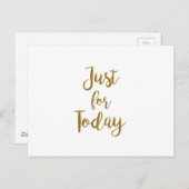 Enkel voor de terugwinning van vandaag citeer aNA Briefkaart (Voorkant / Achterkant)