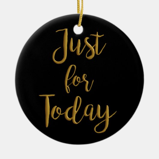 Enkel voor gouden prijsopgave AA NA 12 stappen her Keramisch Ornament (Voorkant)