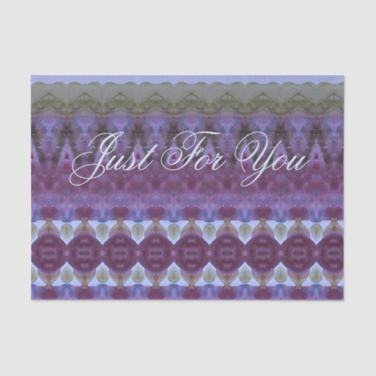 Enkel voor u elegant ontworpen weefselpapier tissuepapier (Voorkant)