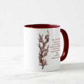 Enkel voor vandaag Inspirerend prijsopgave Mok (Voorkant rechts)